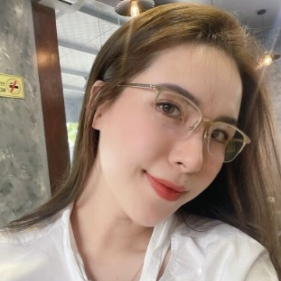 Montblanc MB0234OK 001 Square Eyeglasses 52mm – Gold - Picture 3 of 11